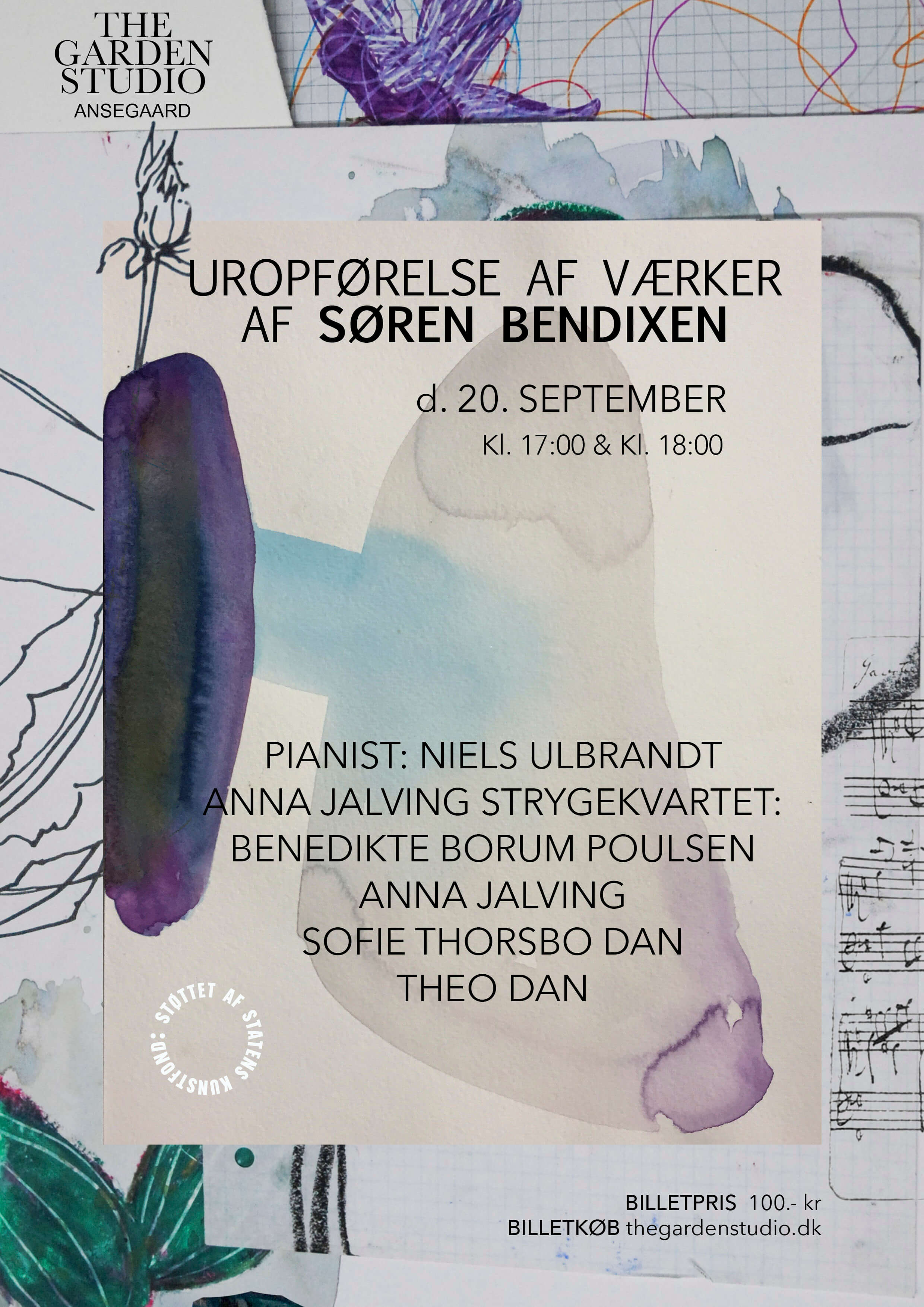 Uropførelse Af Værker Af Søren Bendixen